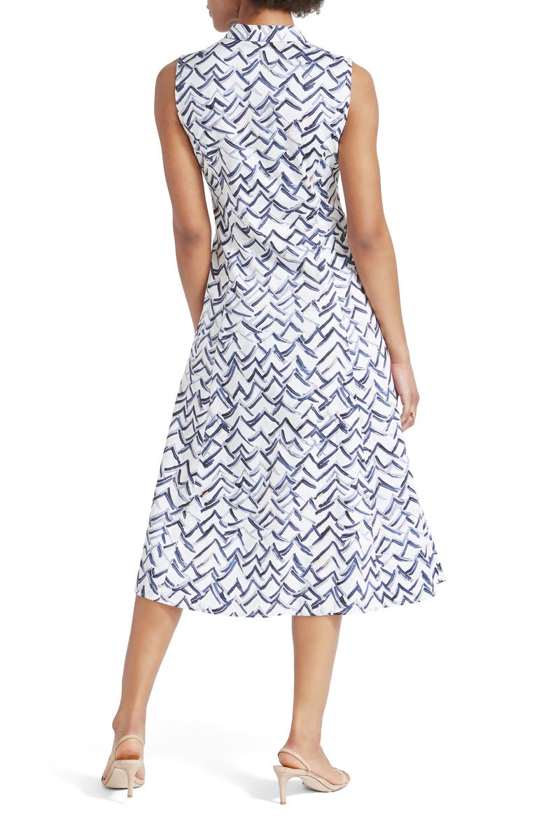 Lookout Print Woven Shirtdress, Alternate, color, WHITE MULTI