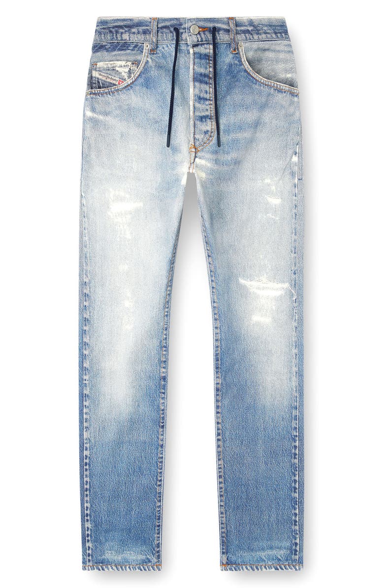 DIESEL<sup>®</sup> 2032 D-Krooley-B Trompe l'Oeil Pants, Alternate, color, Denim