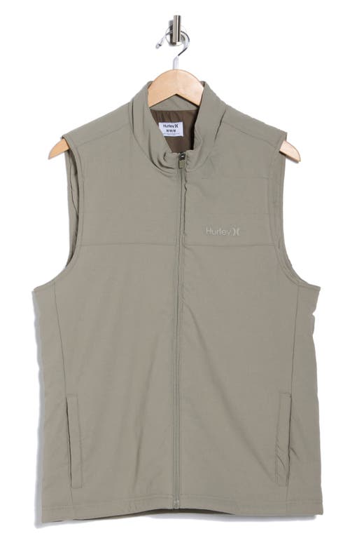 Hurley Trails Quilted Vest In White
