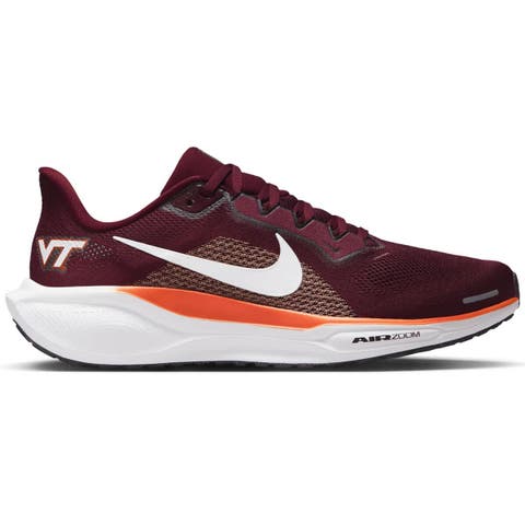 Unisex Nike Maroon Virginia Tech Hokies Zoom Pegasus 41 Running Shoes