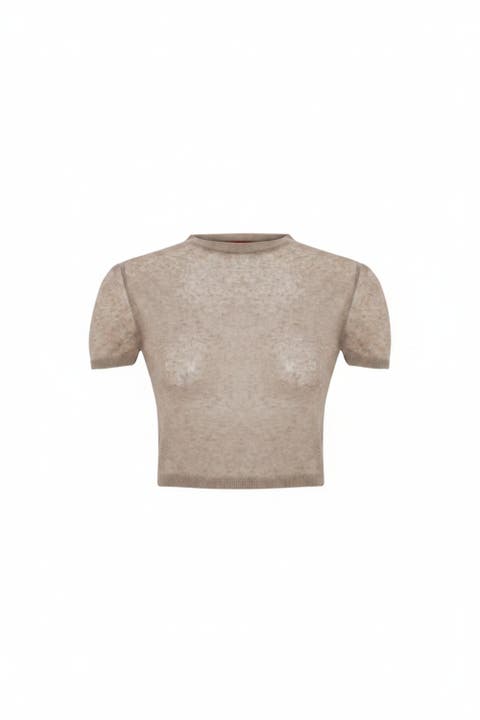 Short Sleeve Knit Top