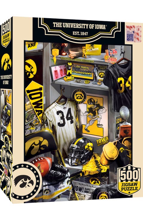 Iowa Hawkeyes Locker Room 500pc Puzzle