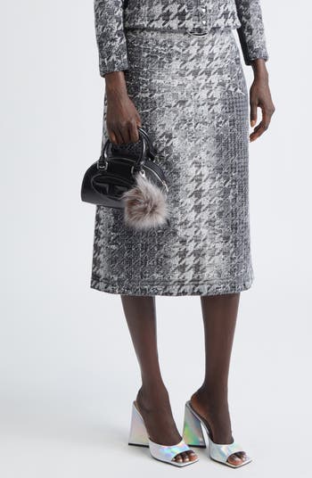 1Dr 2.0 Dome Logo Lizard Embossed Leather Crossbody Bag