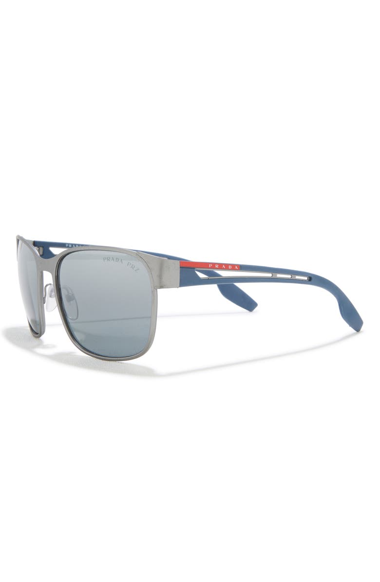 Prada 59mm Pillow Sunglasses, Alternate, color, 