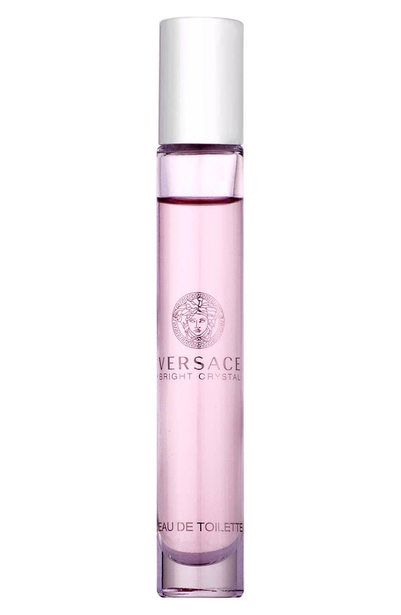 Versace Bright Crystal Eau de Toilette Rollerball, Main, color,
