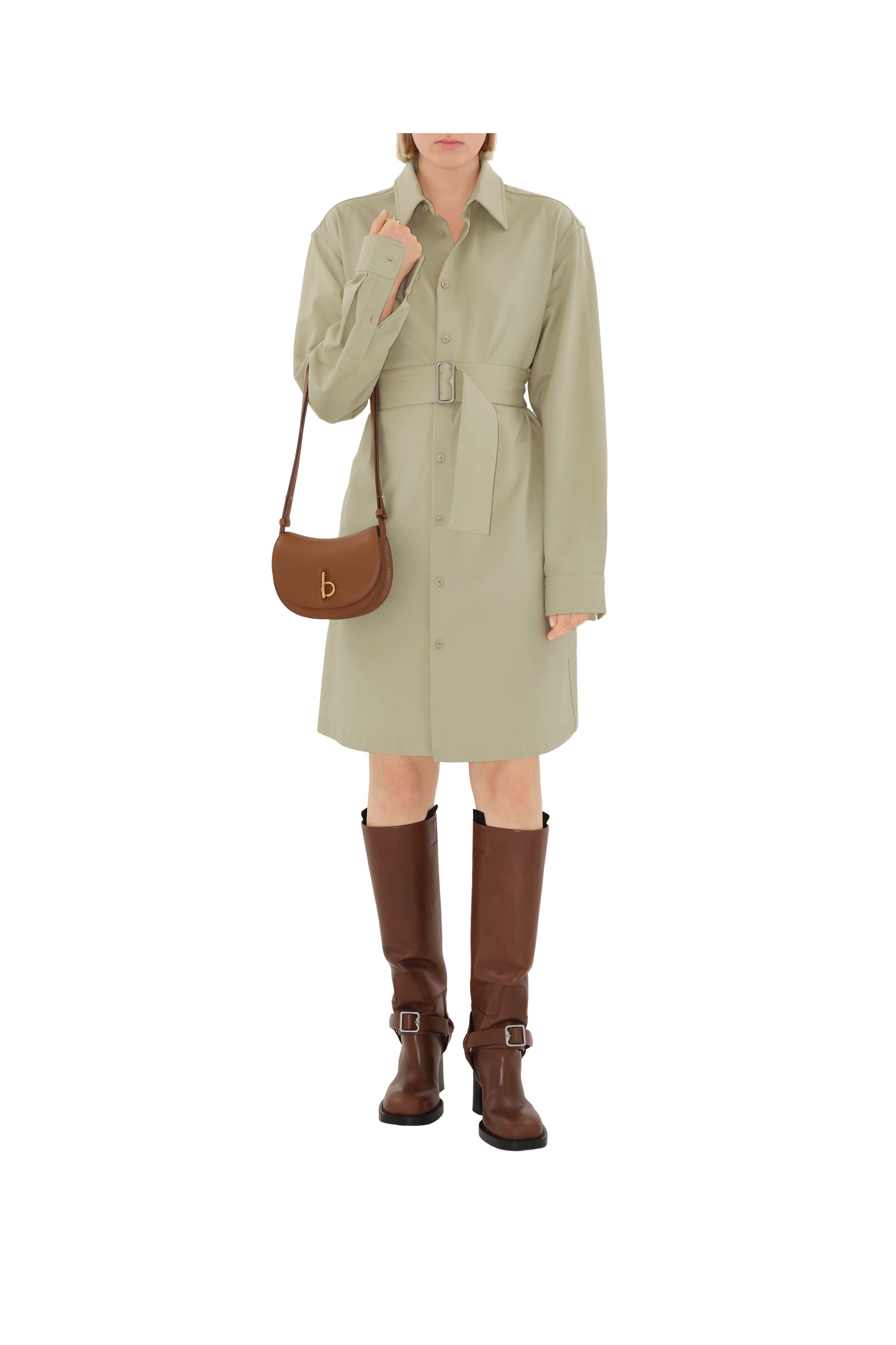 Burberry Mini Rocking Horse Bag, Alternate, color, Hazel