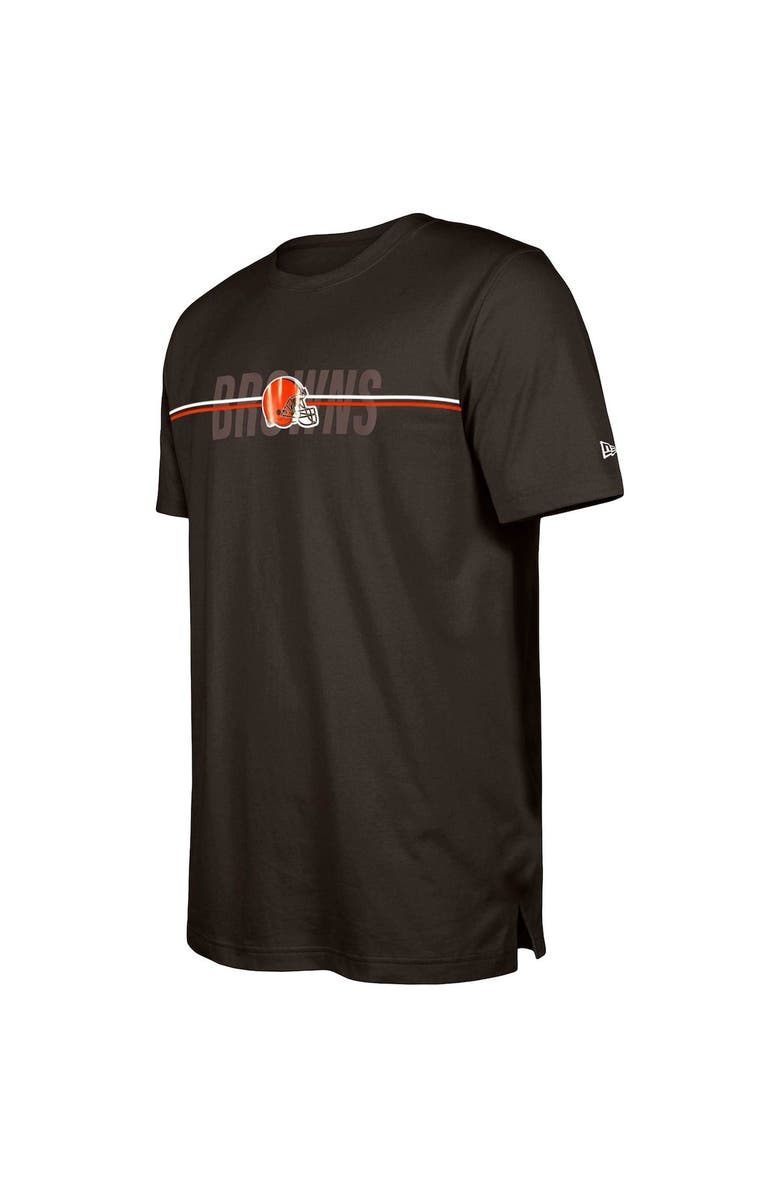 New Era Men's New Era  Brown Cleveland Browns 2023 NFL Training Camp T-Shirt, Alternate, color, 
