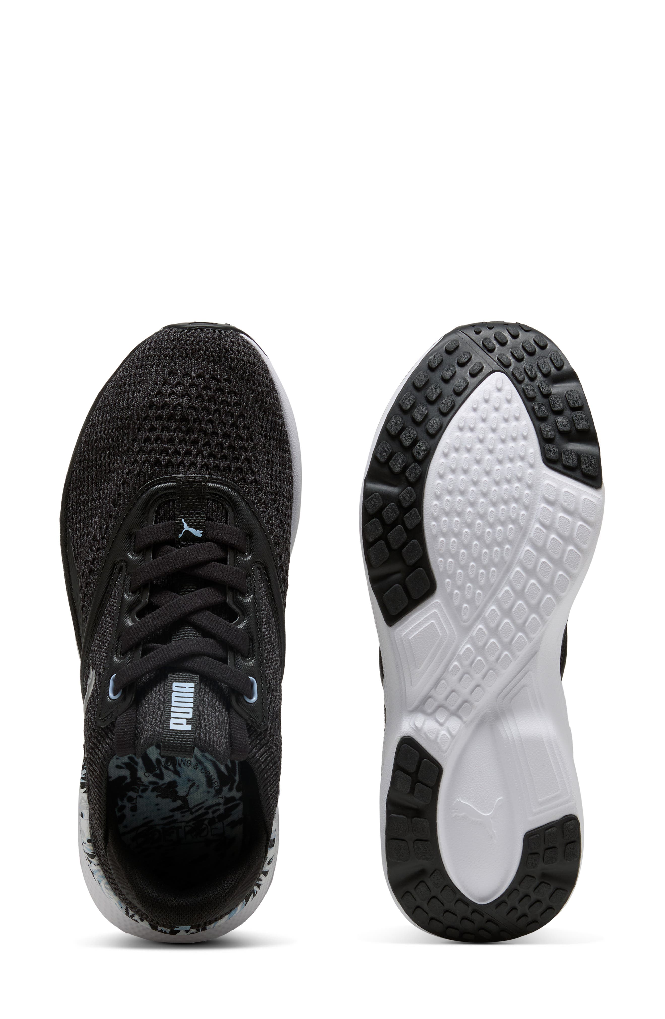 PUMA Softride Mayve Mystic Sneaker, Alternate, color, Puma Black-Haute Tropic