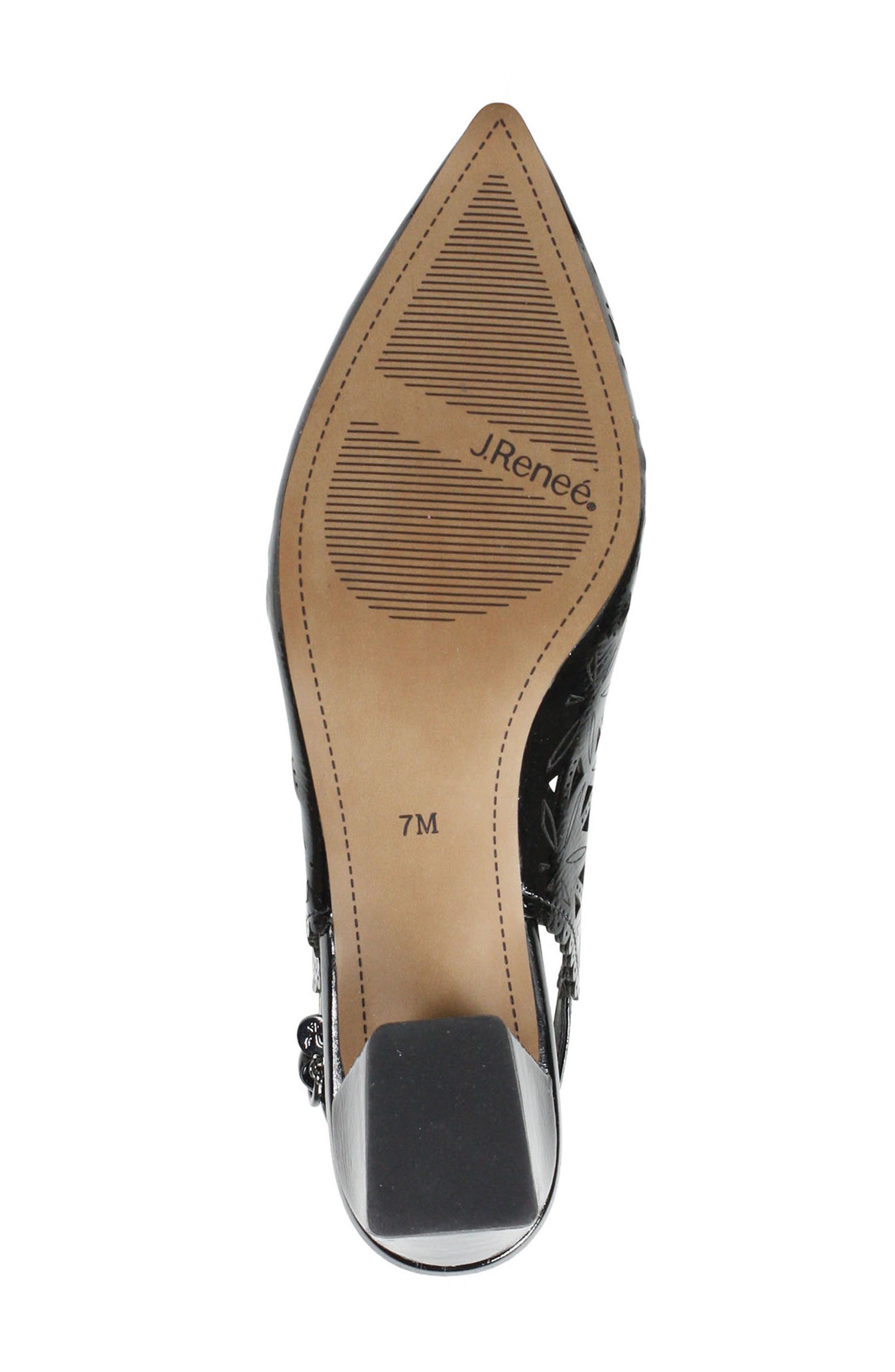 J. Reneé Eloden Slingback Pointed Toe Pump, Alternate, color, 