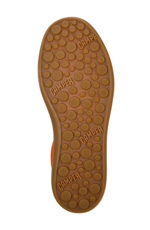 Camper Pelotas Soller Leather Sneakers In Orange