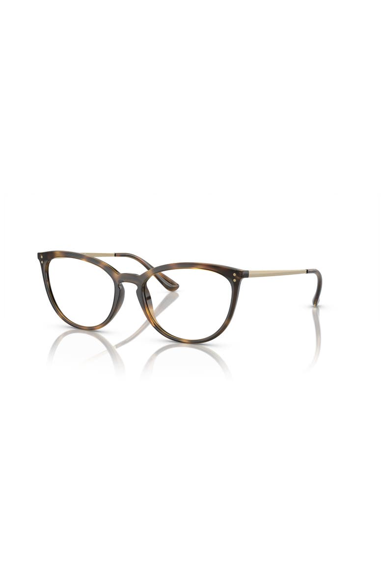 53mm Cat Eye optical glasses, Main, color, Brown