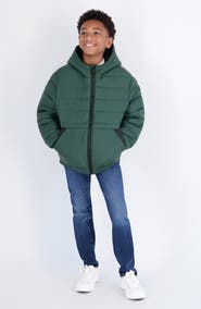 Michael Kors Kids' Quilted Hooded Jacket