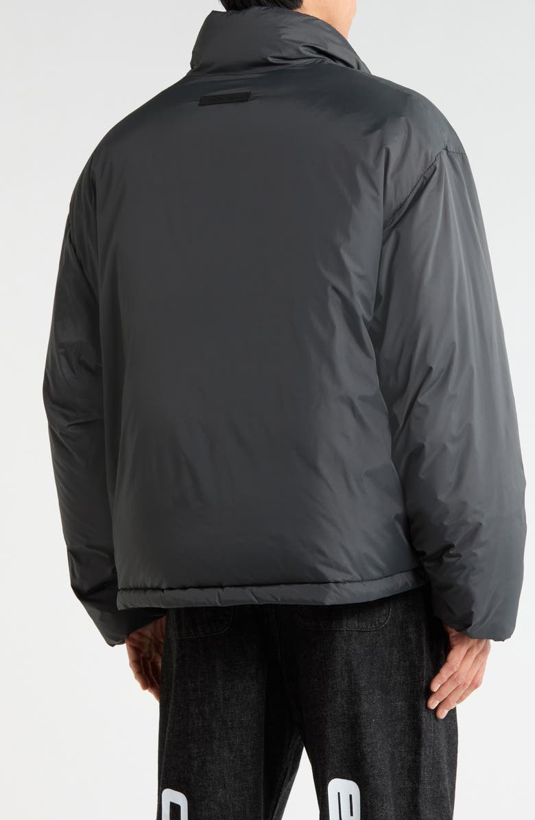 Fear of God Essentials Puffer Jacket, Alternate, color, Iron Grey