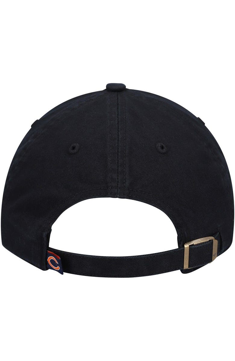 '47 Women's '47 Black Chicago Bears Shimmer Text Clean Up Adjustable Hat, Alternate, color, 