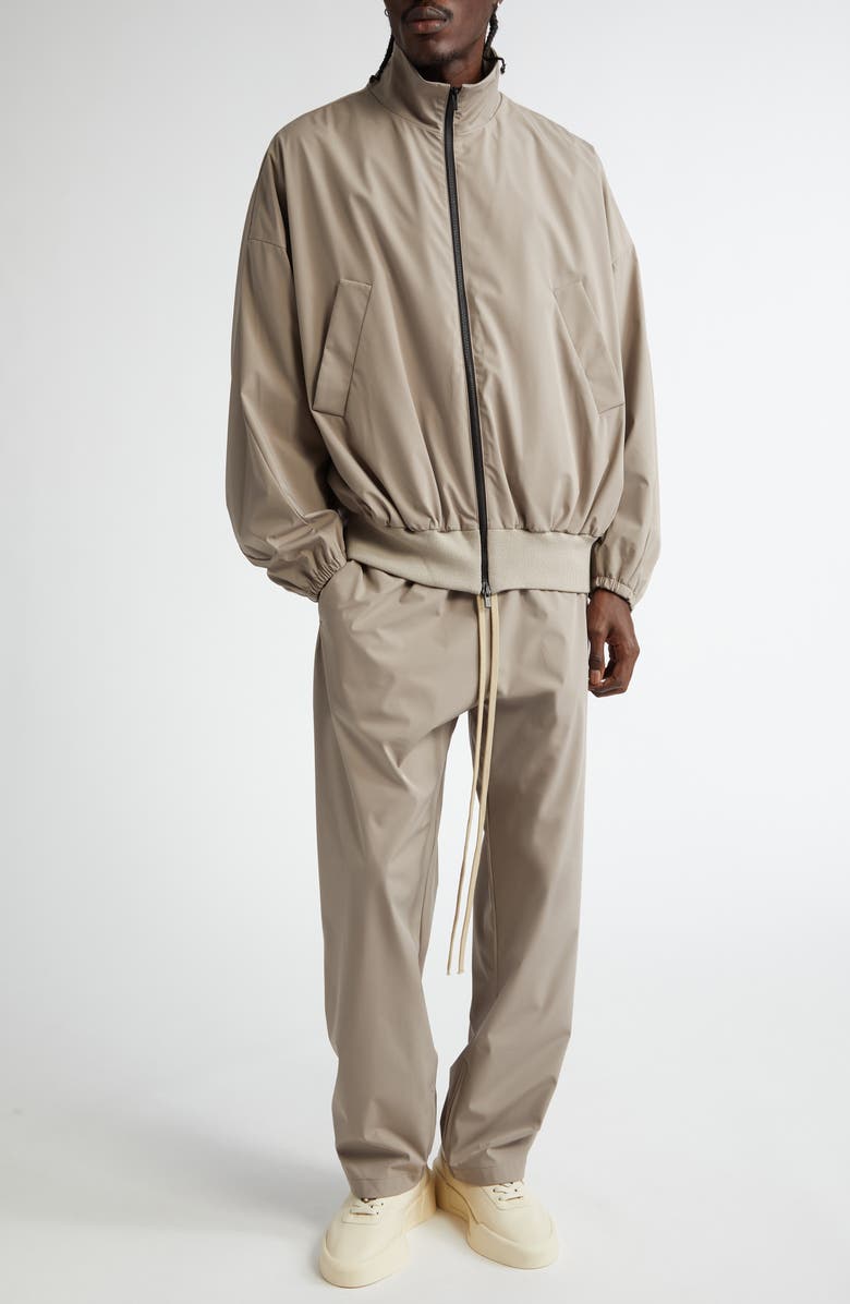 Fear of God Vented Stand Collar Track Jacket, Alternate, color, Deer