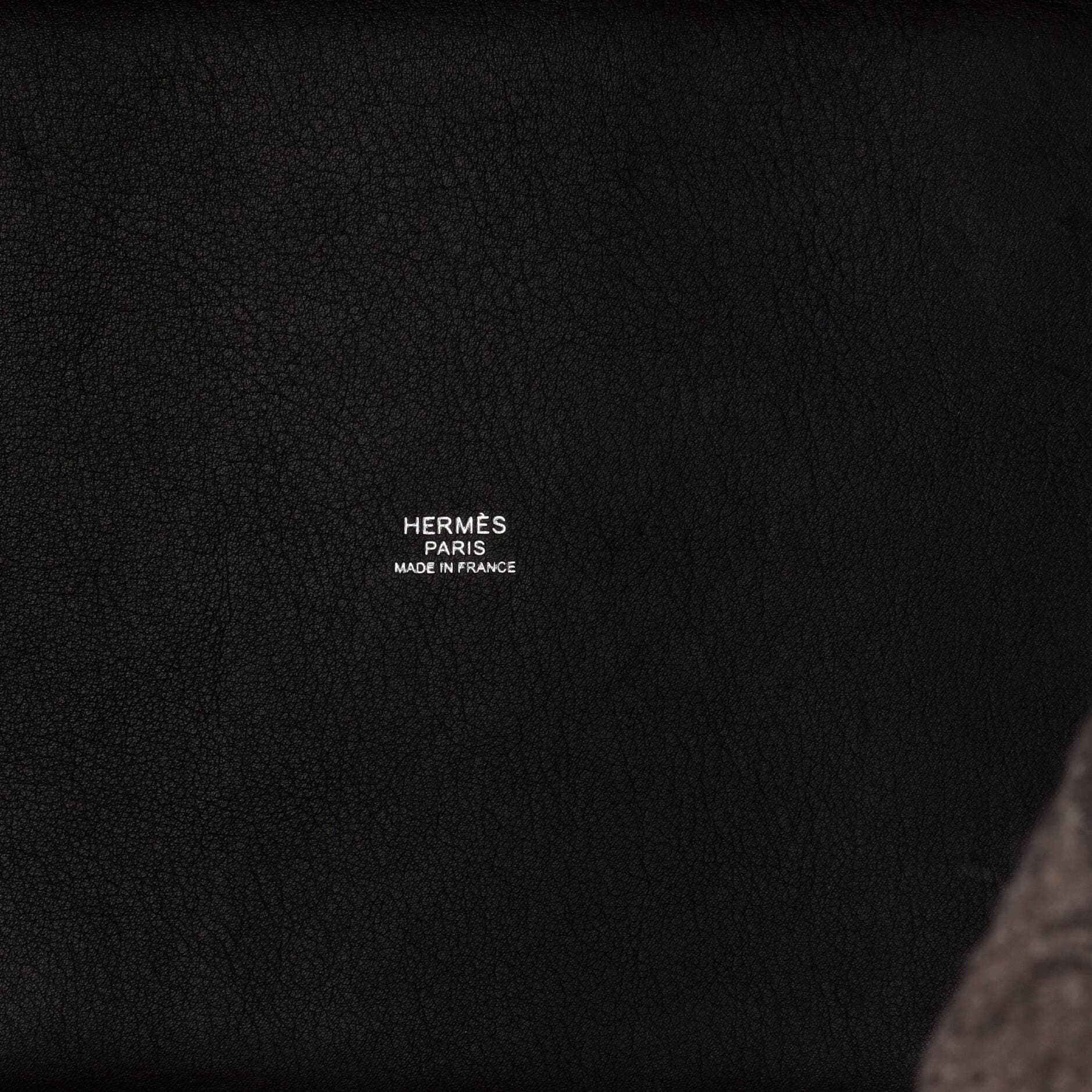 Pre-Owned Hermes Picotin Lock Bag Felt with Leather MM, Alternate, color, 