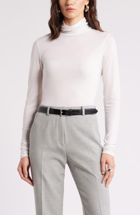 Women s White Turtlenecks Nordstrom