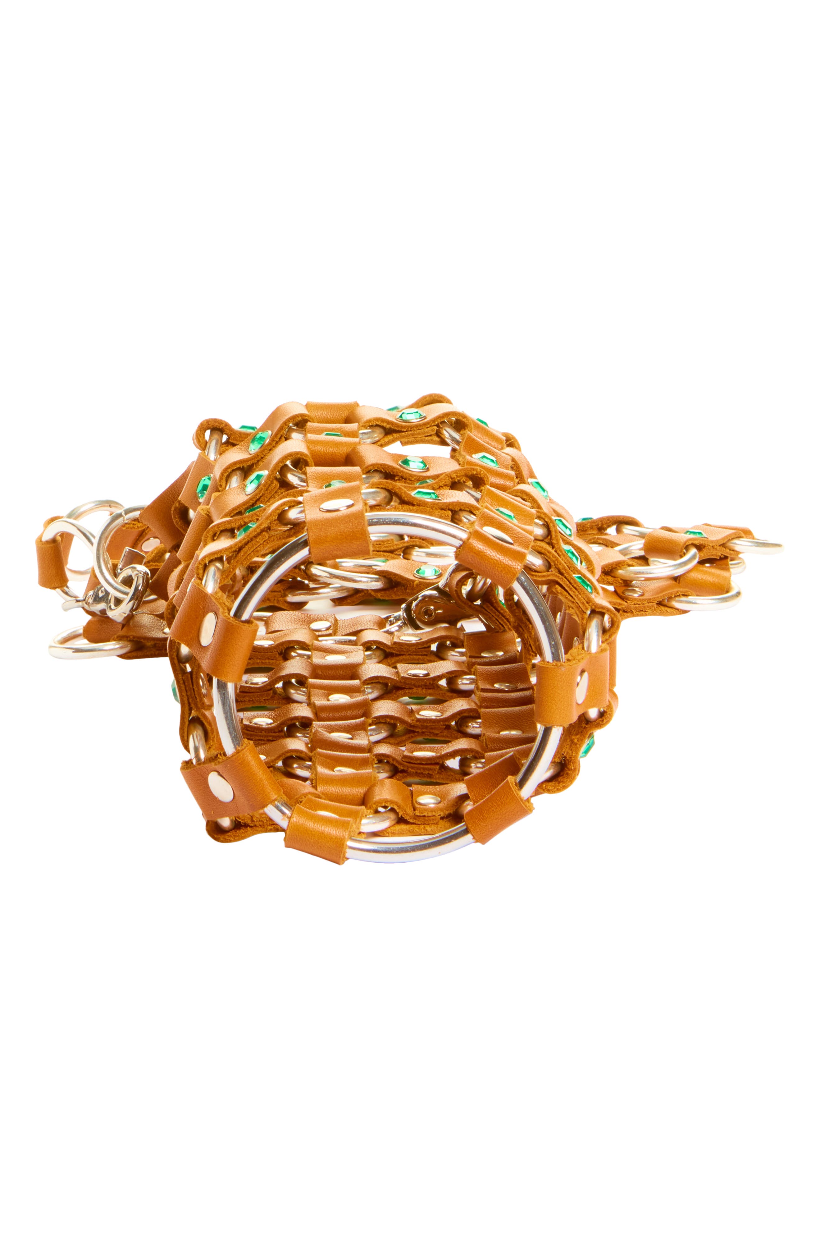 VIDAKUSH Hydration Hero Leather Crossbody Bag, Alternate, color, Earth Tone