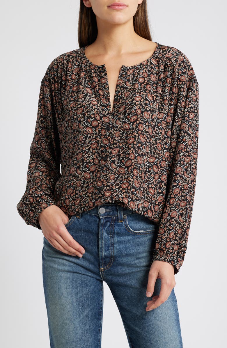 Treasure & Bond Easy Button-Up Shirt, Main, color, 