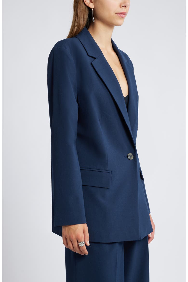 Relaxed Fit Blazer, Alternate, color, NAVY BLAZER