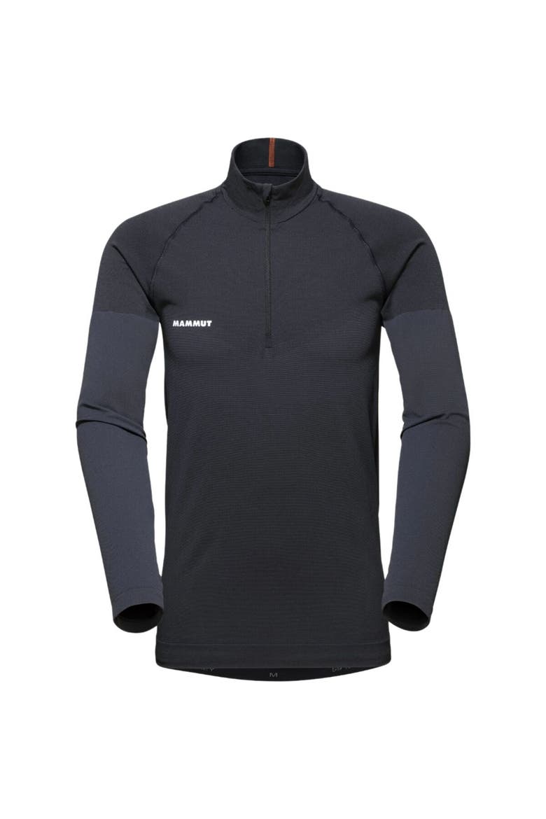 Trift Half-Zip Long-Sleeve Top - Men's, Alternate, color, Black