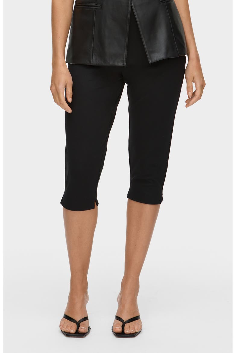Savannah Capri Trousers, Main, color, BLACK