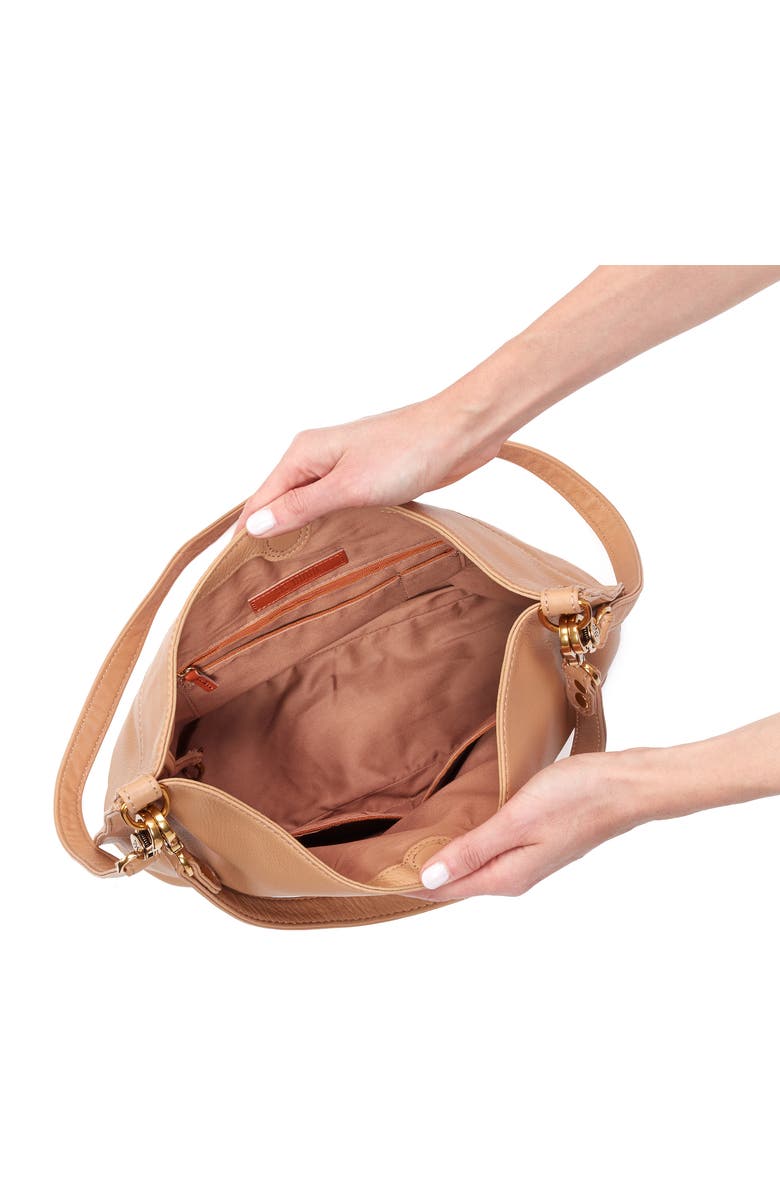 HOBO Pier Leather Tote, Alternate, color, Sandstorm