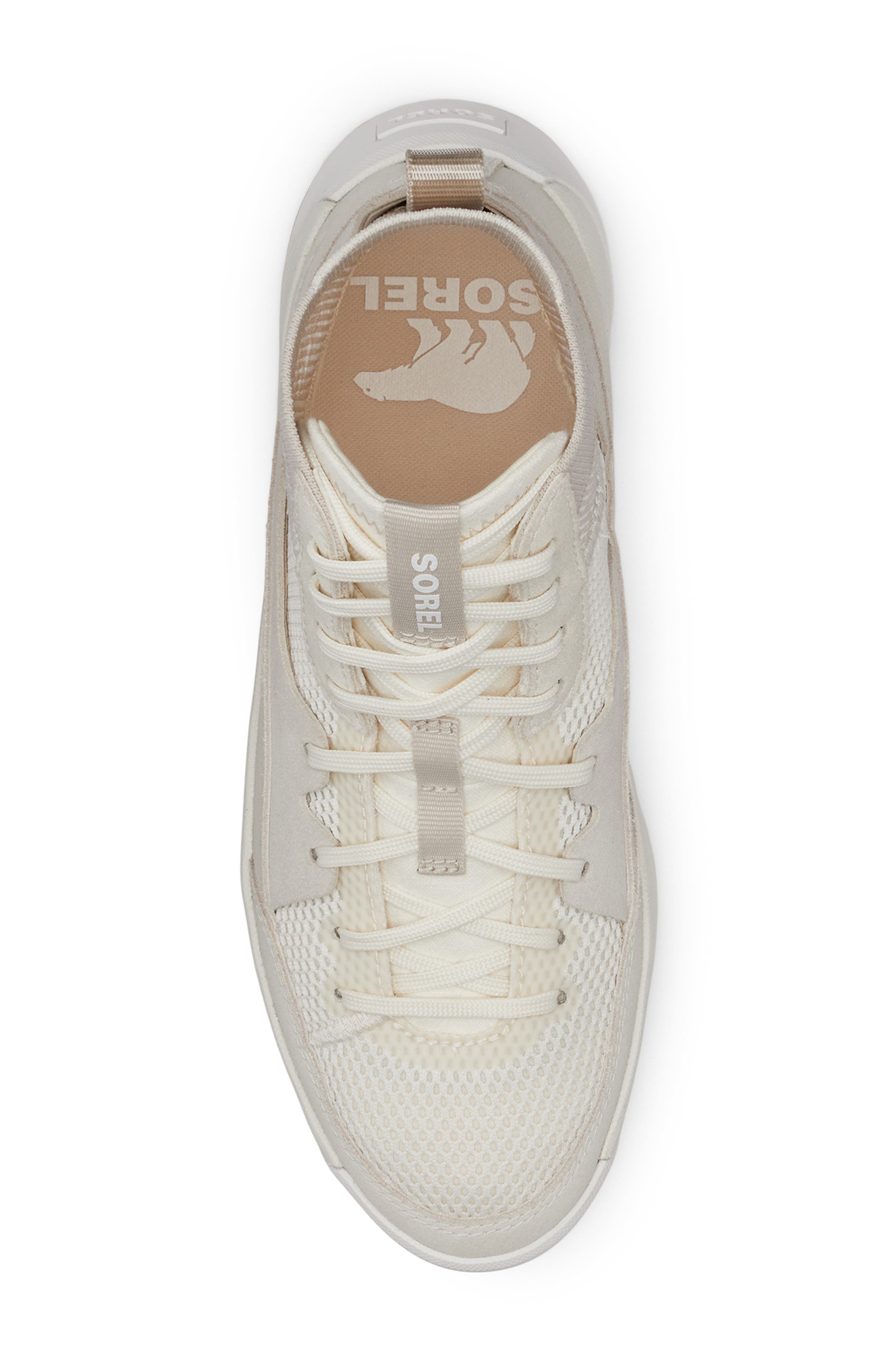 SOREL ONA<sup>™</sup> 503 Mid Platform Sneaker, Alternate, color, Chalk/ Sea Salt