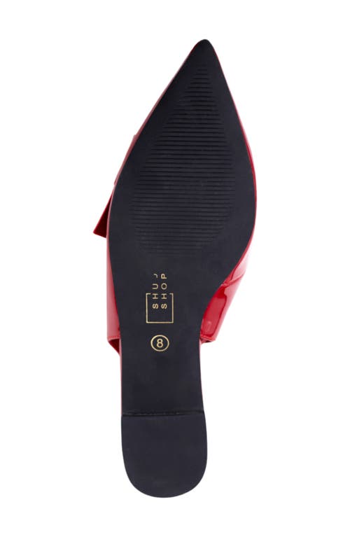 Shushop Audrey Pointed Toe Slingback Flat