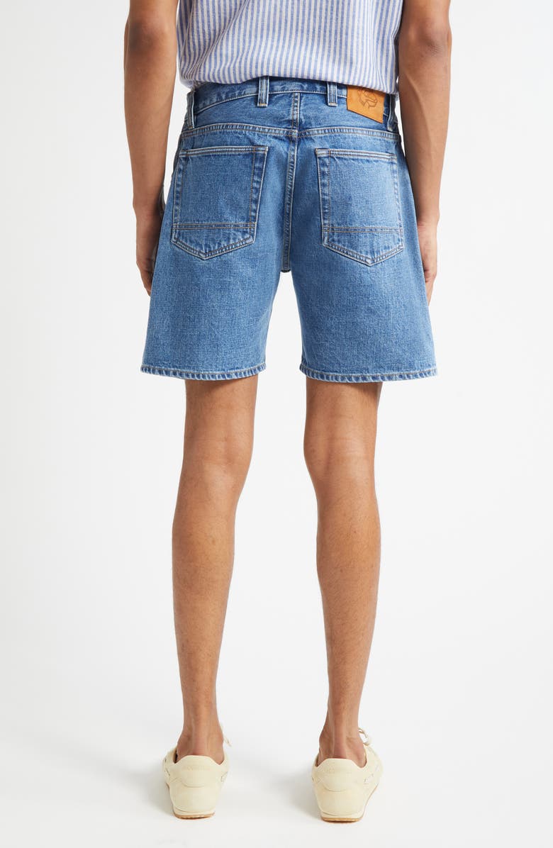 Drake's Five-Pocket Denim Shorts, Alternate, color, Stone Wash