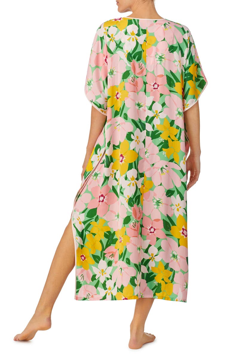 Kate Spade New York floral caftan, Alternate, color, 