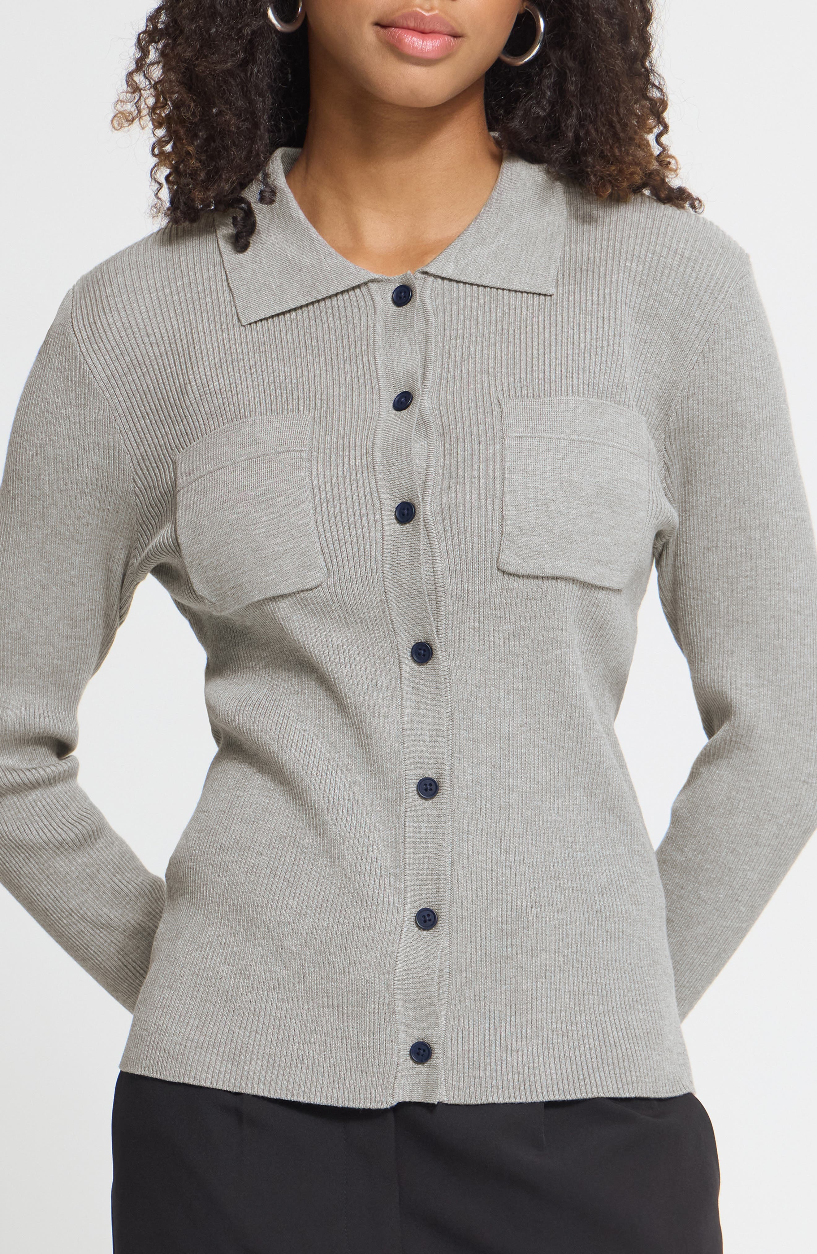 selected LIGHT GREY MELANGE