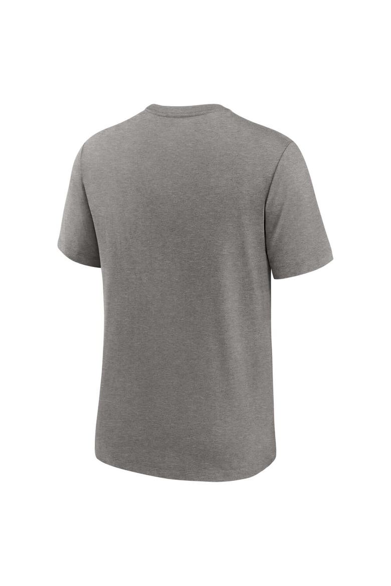 Men's Nike Heather Gray Texas Rangers 2023 World Series Champions Tri-Blend T-Shirt, Alternate, color, Heather Gray