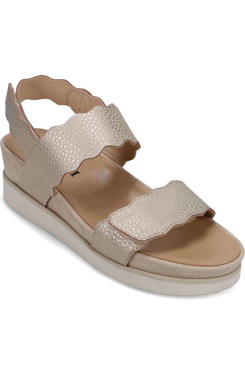 VANELi Ulani Platform Wedge Sandal, Main, color, Platino