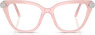 Swarovski 54mm Cat Eye Optical Glasses