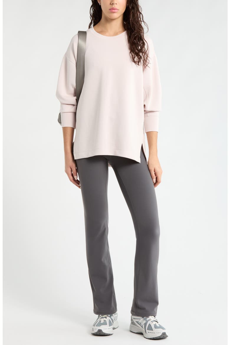 Studio Luxe Bootcut Leggings, Alternate, color, GREY FORGED