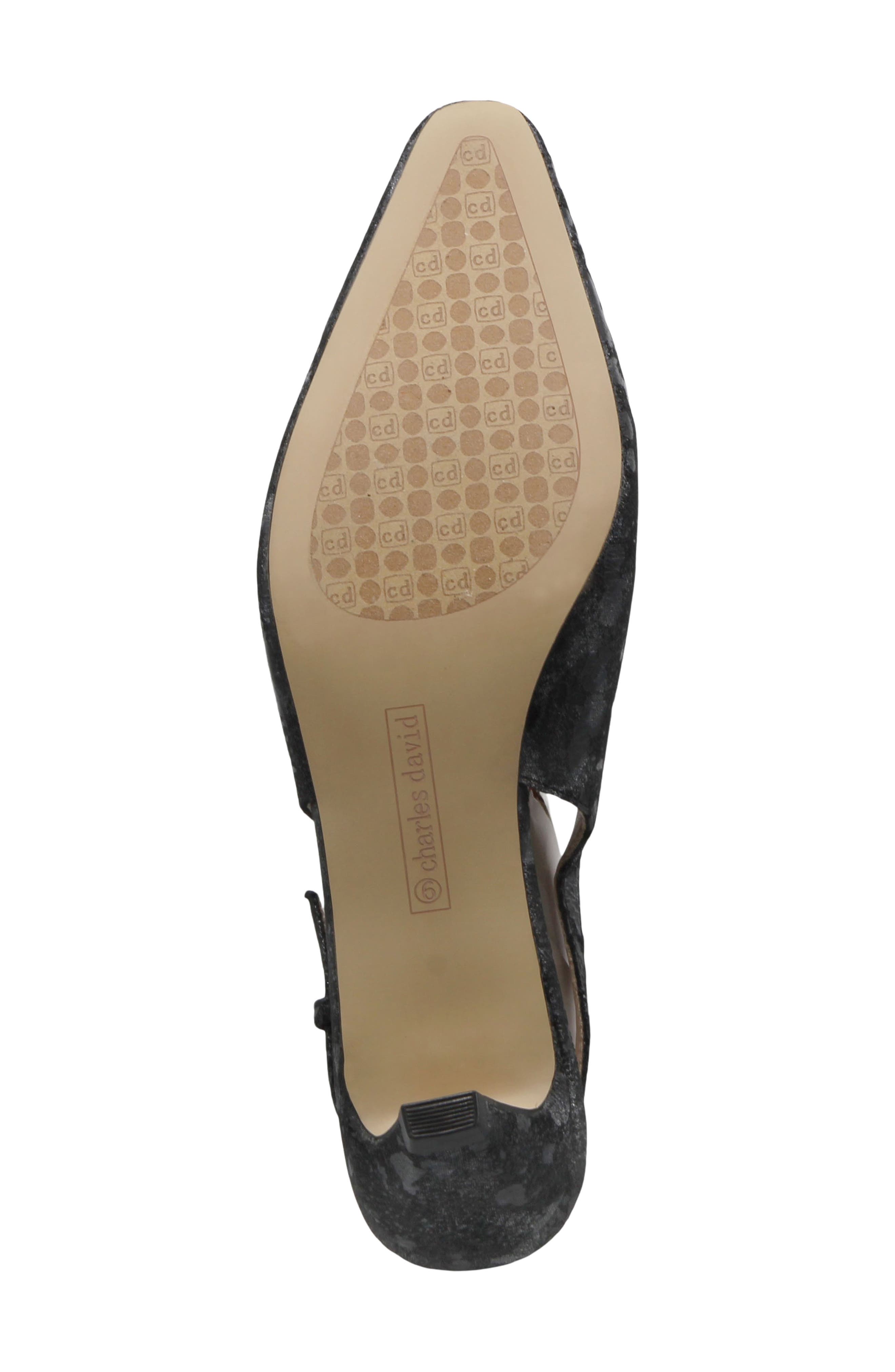 Ficken Slingback Pump, Alternate, color, BLACK-LEOPARD PRINT