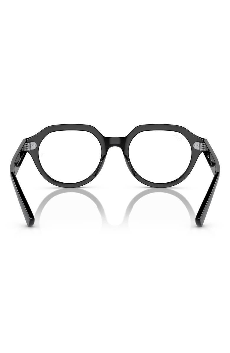 Ray-Ban 51mm Gina Square Optical Glasses, Alternate, color, 