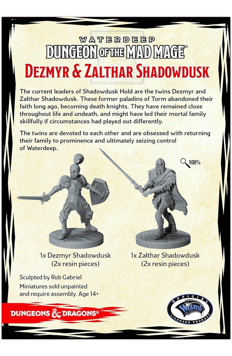 Gale Force 9 Gale Force Nine Dezmyr/Zathar Game Miniatures, Alternate, color, Multicolored