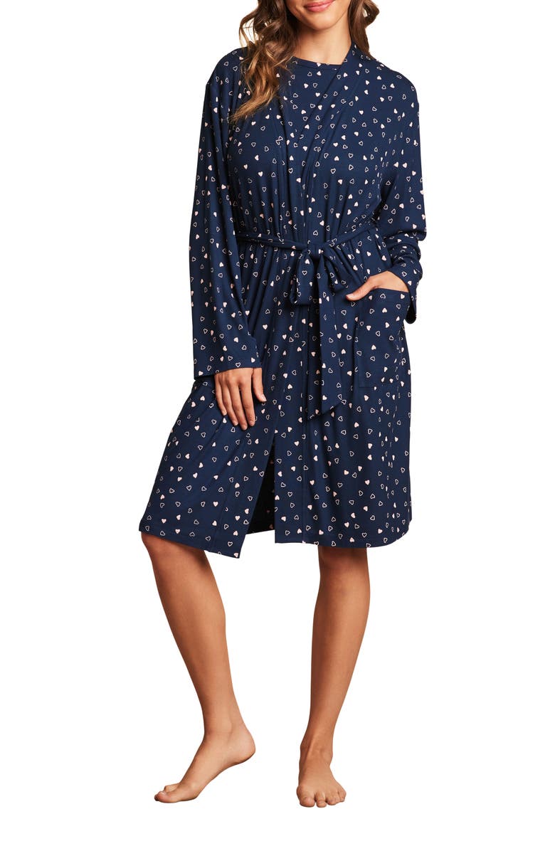 Barefoot Dreams<sup>®</sup> Ultra Soft Rib Robe, Main, color, 