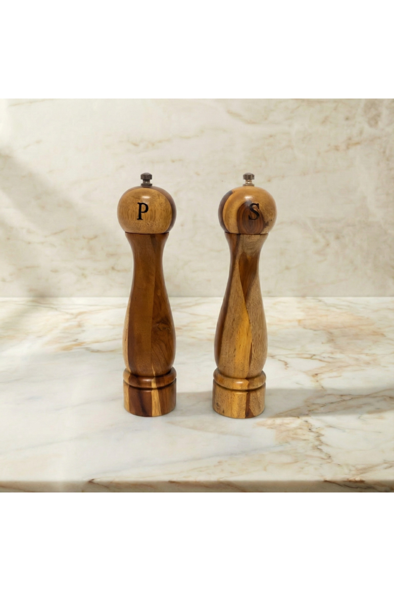 Bumi Salt & Pepper Grinder - Set of 2, Alternate, color, Natural