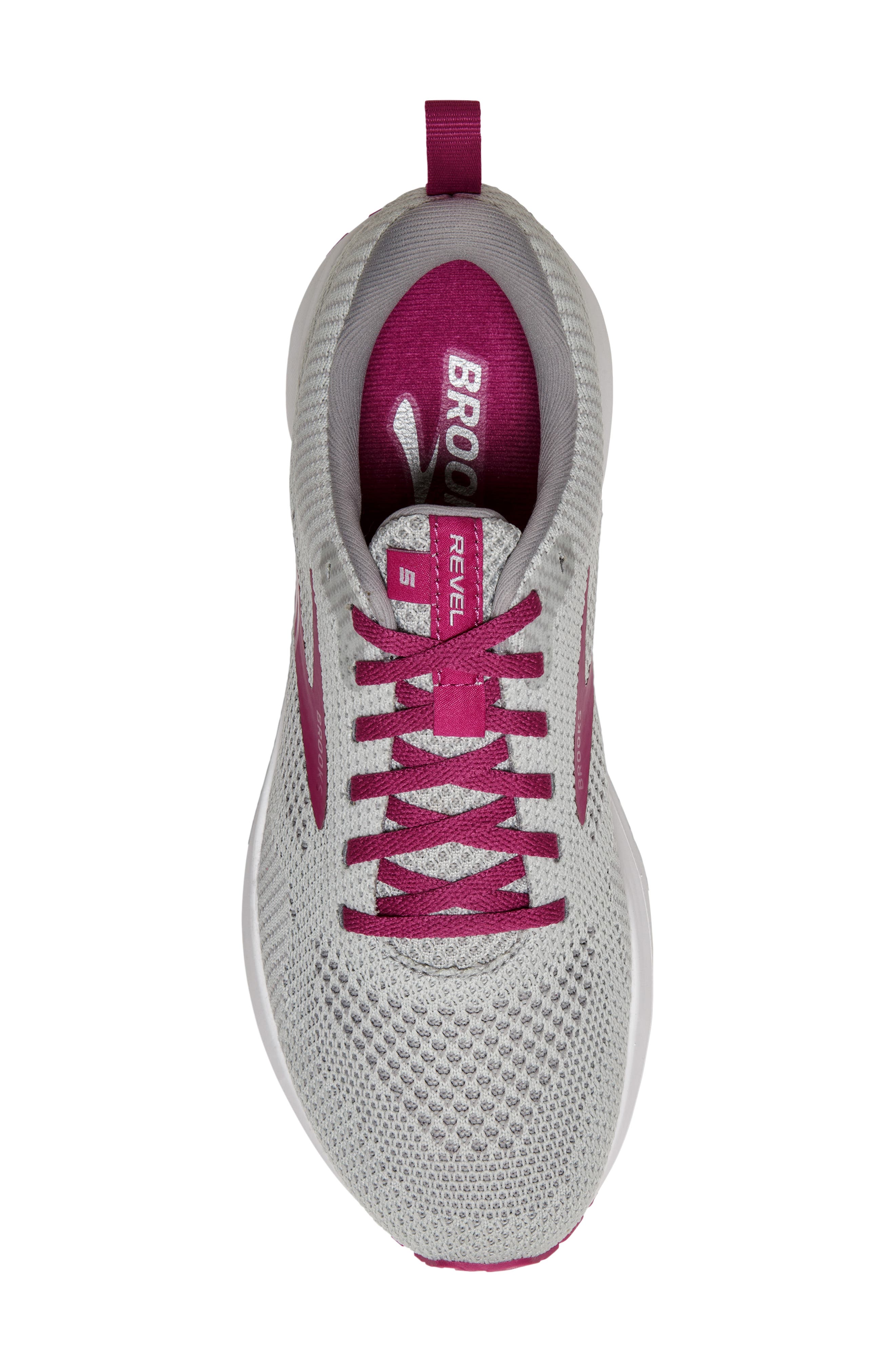 Revel 5 Hybrid Running Shoe, Alternate, color, GREY/ WHITE/ BATON ROUGE