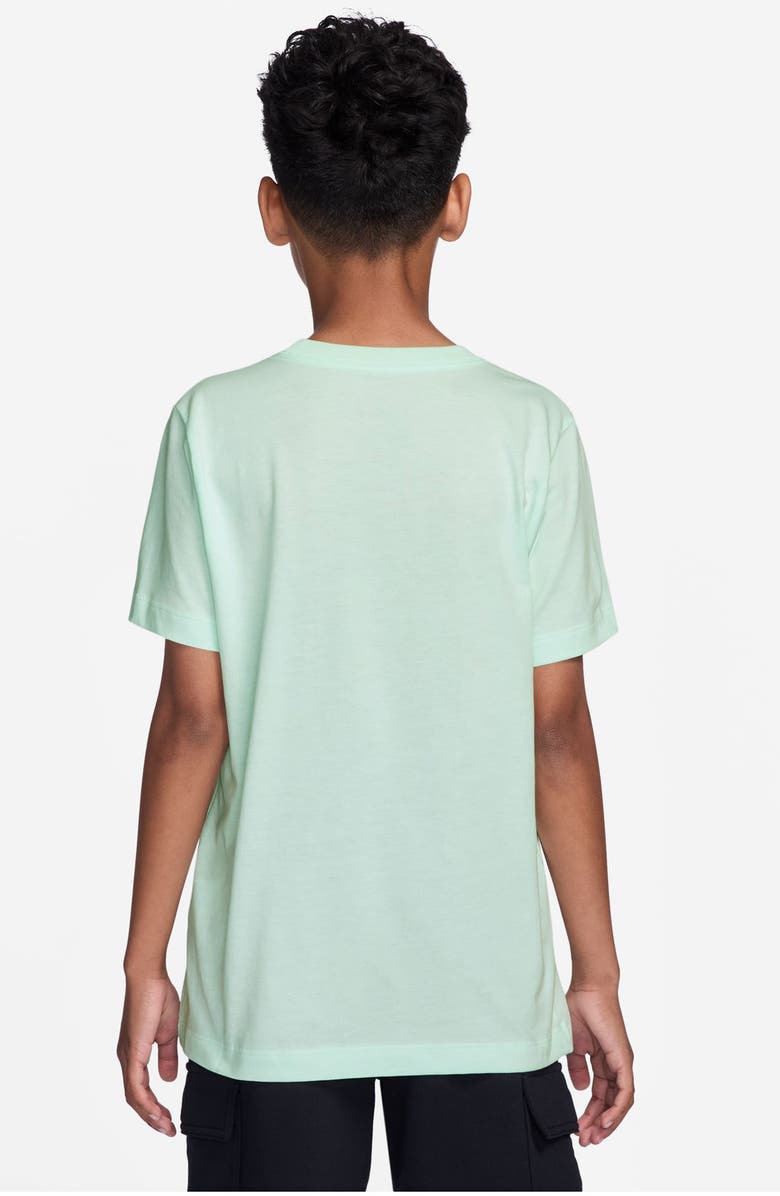 Nike Kids' Sportswear Fly Above Cotton Graphic T-Shirt, Alternate, color, Barely Green