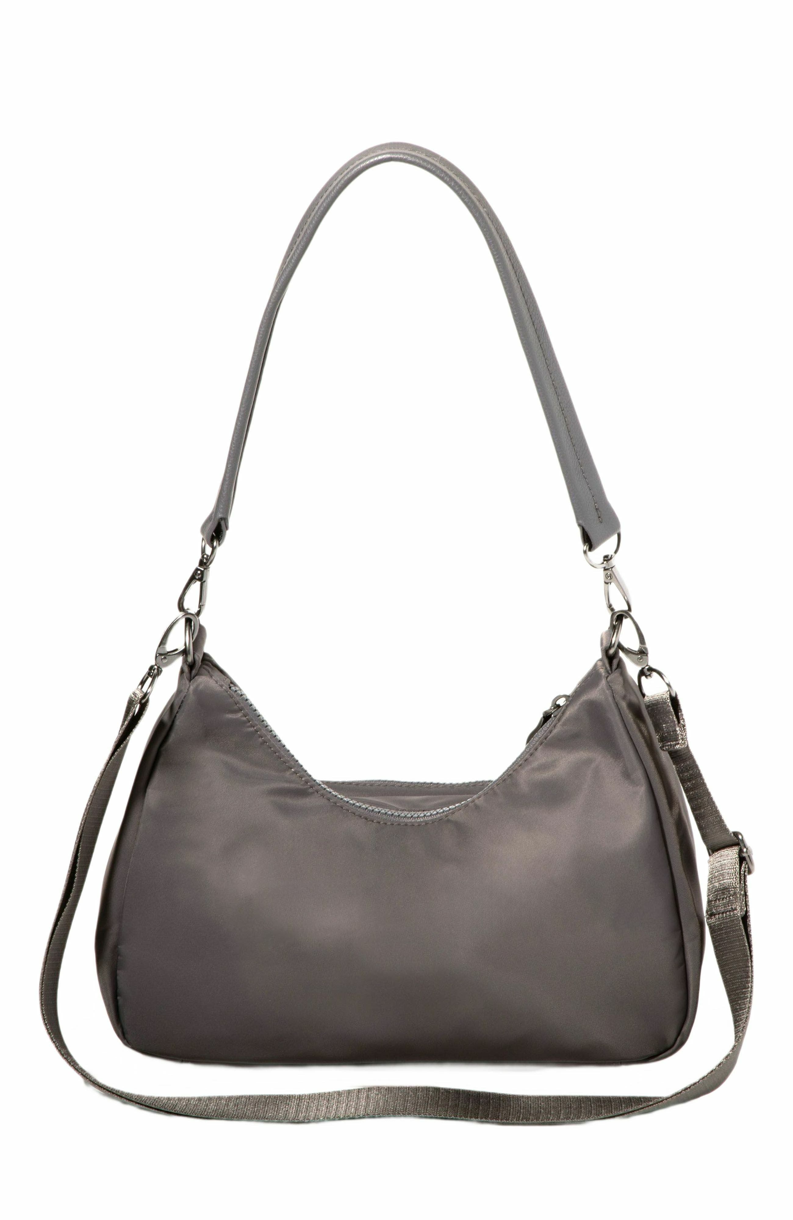 BAGGALLINI Savannah Crossbody Bag, Alternate, color, Smoke Twill