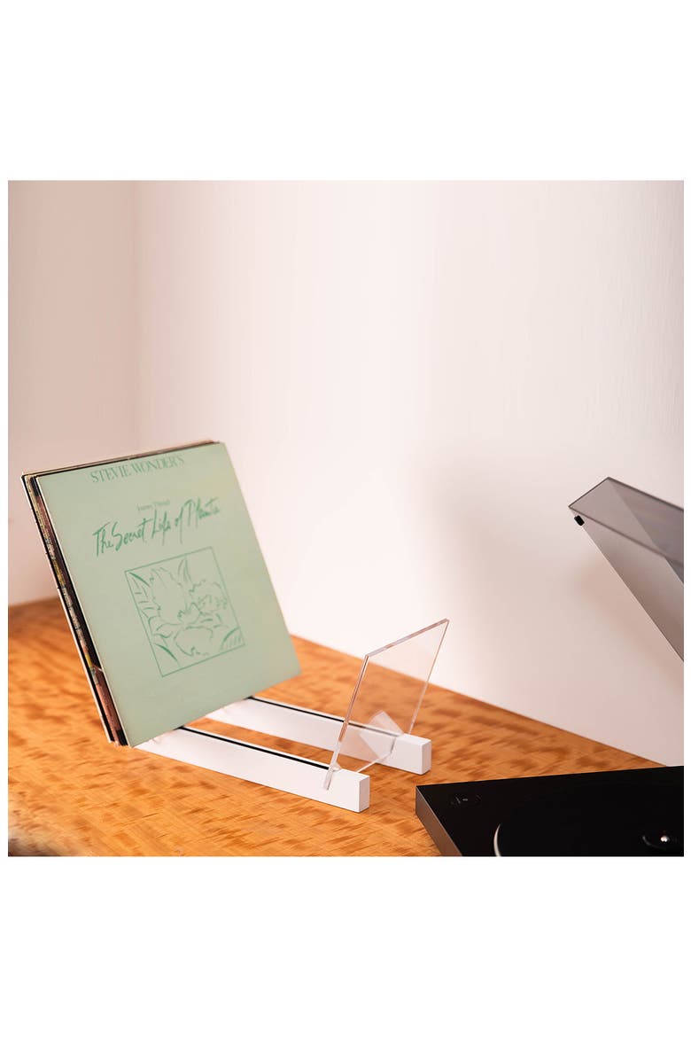 Axel Vinyl Record Holder, Alternate, color, WHITE