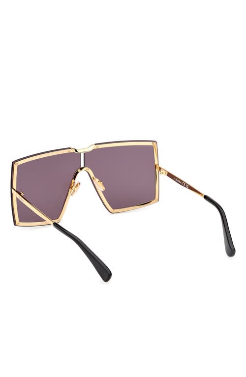 Max Mara 69mm Shield Sunglasses In Multi