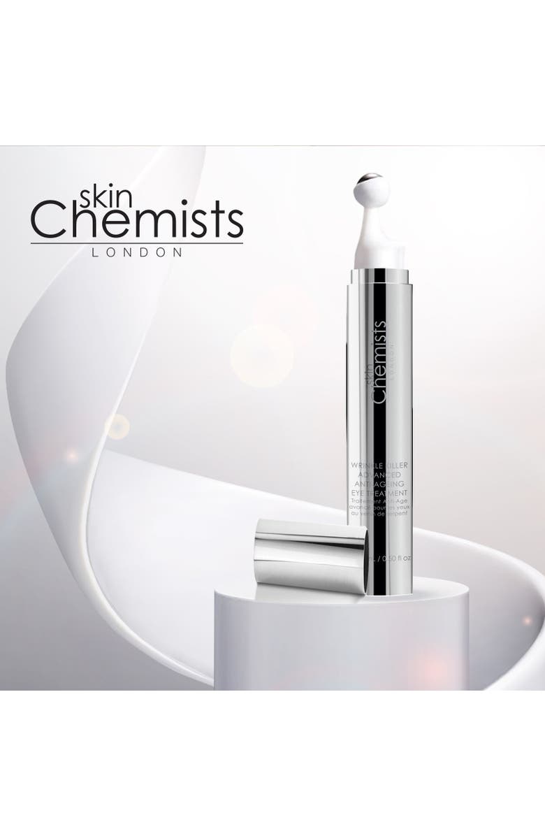 SKINCHEMISTS Wrinkle Killer 4% Syn-Ake Eye Serum 15ml x 3 Trio Set, Alternate, color, White