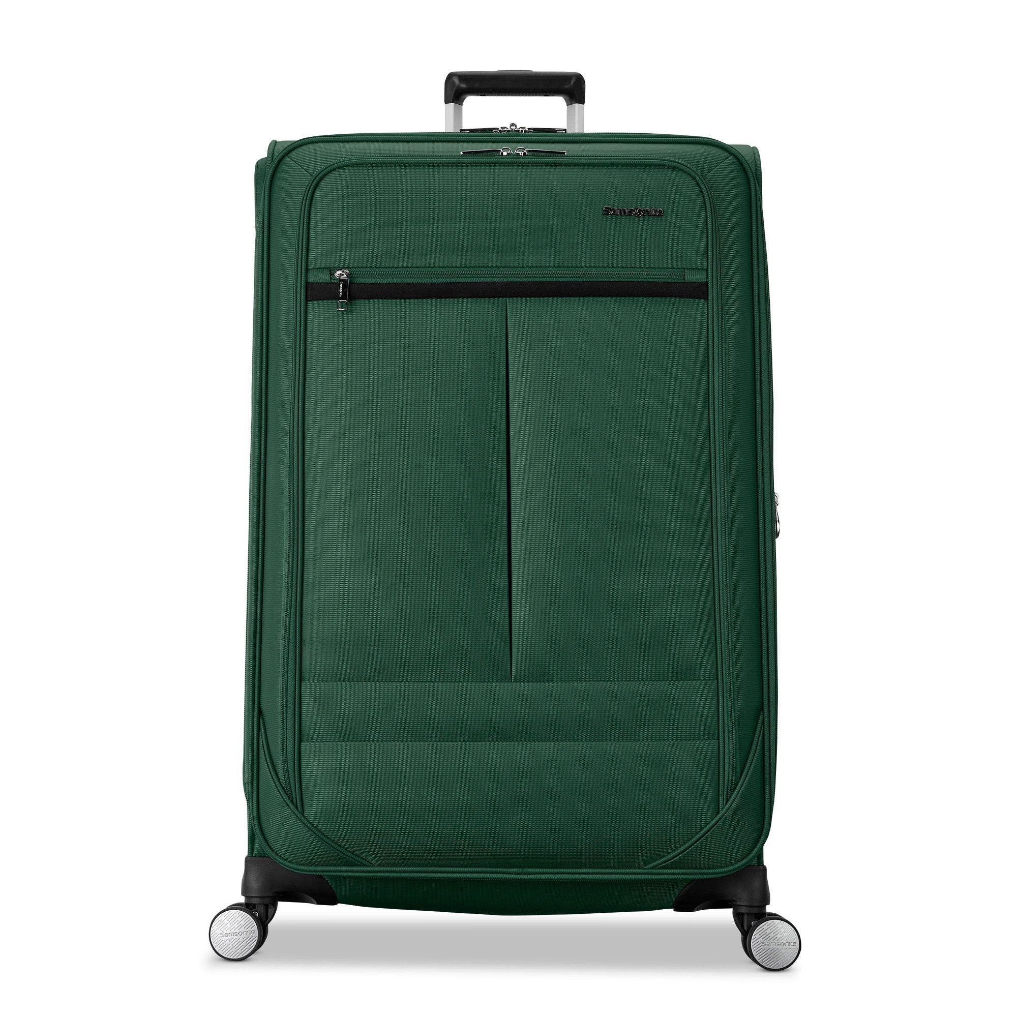 Samsonite Element Soft-Sided 29" Large Checked  Expandable Luggage, Alternate, color, Bistro Green