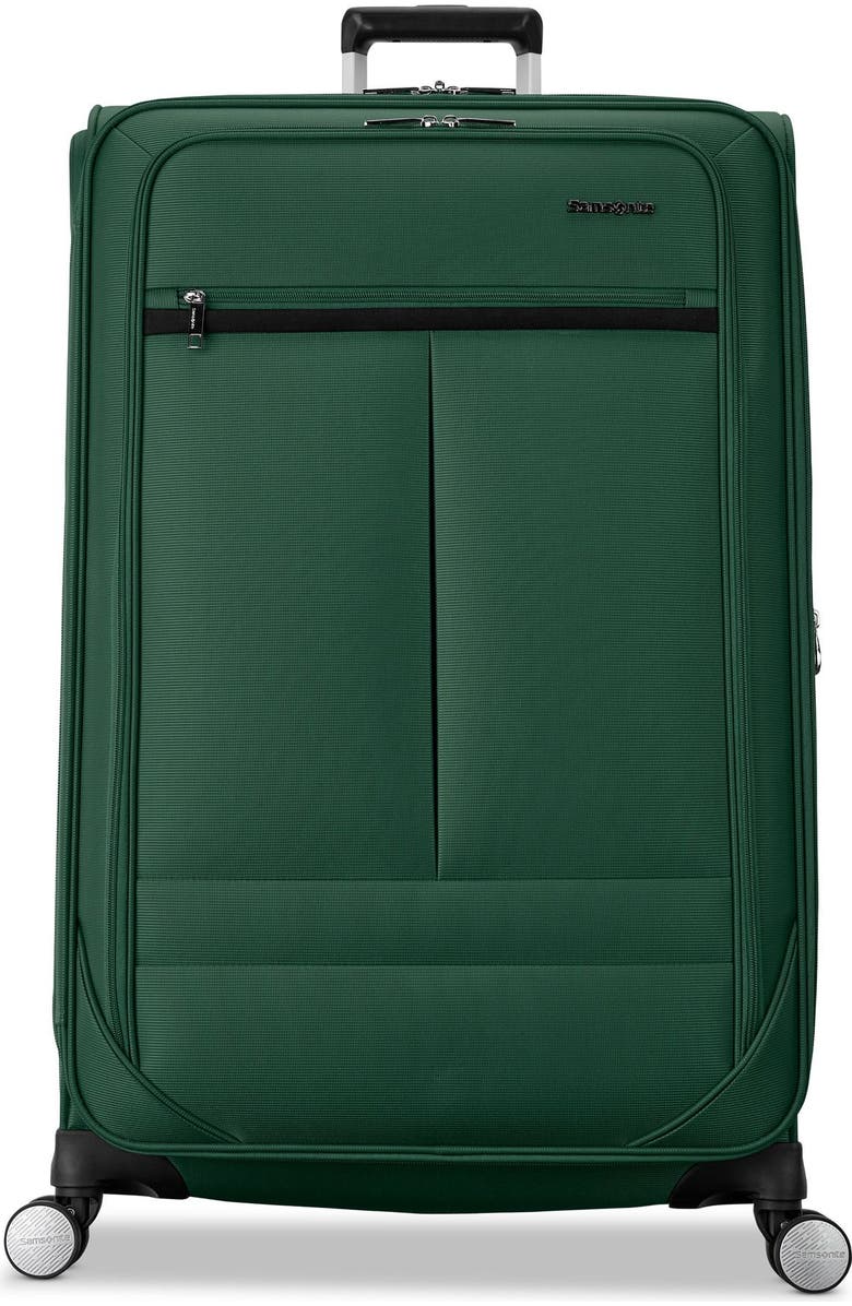 Samsonite Element Soft-Sided 29" Large Checked Expandable Luggage, Alternate, color, Bistro Green