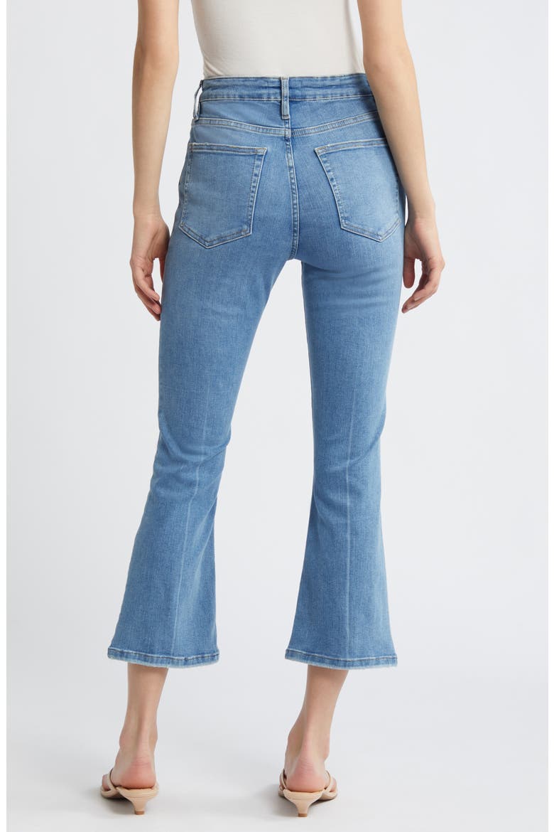 Le Crop Mini Bootcut Jeans, Alternate, color, CLEARWATER
